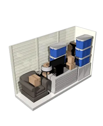 10x15storage unit section